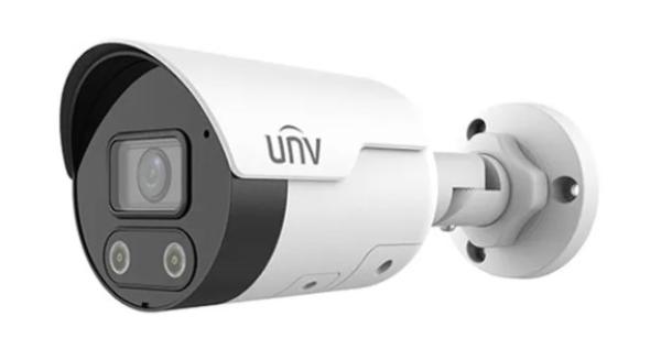 Uniview IPC2124LE-ADF28KMC-DL, 4Mpix IP kamera, bullet, objektív 2, 8mm (97°), IR+biely prísvit 30m