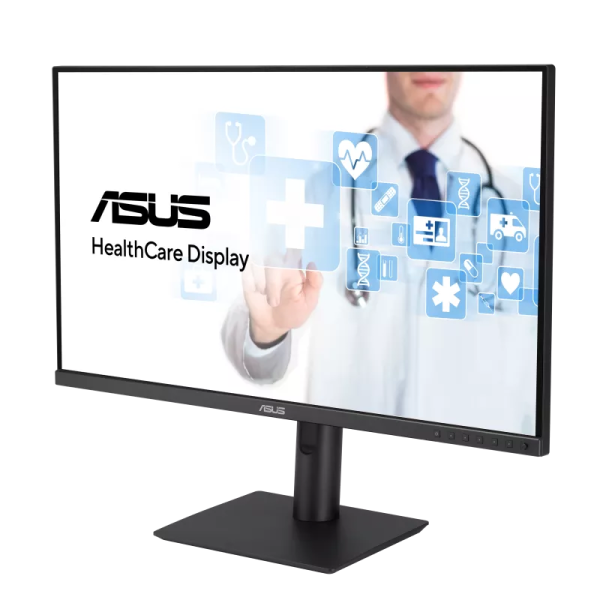 ASUS LCD 27" HA2741A HealthCare Monitor 2560 x 1440 75Hz USB-C, HDMI, DisplayPort Daisy-chain, Ergonomic Stand 