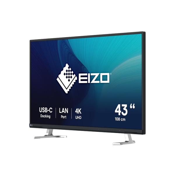 43" LED EIZO EV4340X-BK - 4K, IPS, KVM, USB-C 