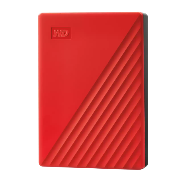 Ext. HDD 2, 5" WD My Passport 6TB USB 3.0. červený 