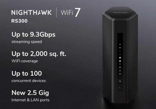 5PT NIGHTHAWK WIFI 7 BE9300 ROUT 