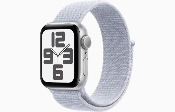 Apple Watch SE/ 44mm/ Silver/ Šport Band/ Blue Cloud