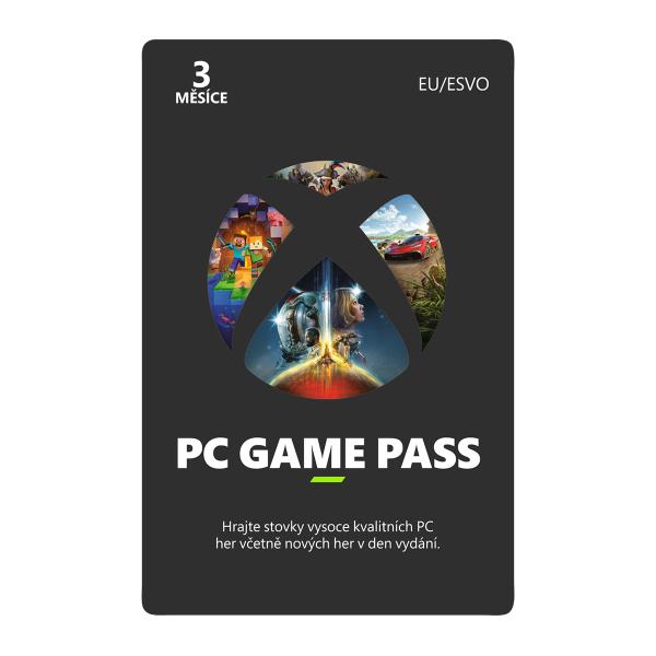 ESD - PC Game Pass - předplatné na 3 měsíce (EuroZone) 