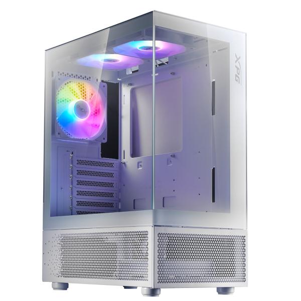 Adata XPG INVADER X MINI/ Midi Tower/ Transpar./ Biela 