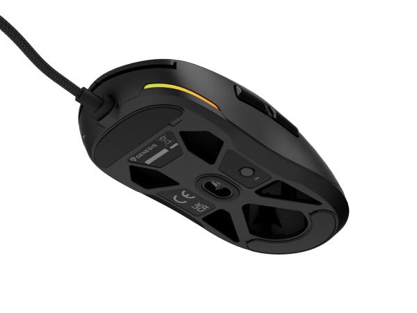 Genesis herná myš KRYPTON 660/ Herná/ Optická/ 12 000 DPI/ Drôtové USB-A/ Čierna 