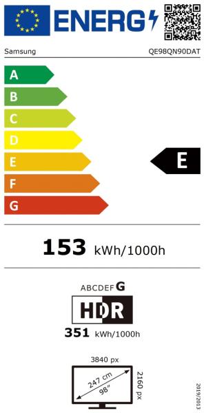 Samsung 98" NEO QLED QE98QN90D 