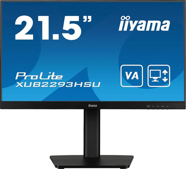 iiyama ProLite XUB2293HSU-B7 21, 5" IPS FHD 100Hz 1ms Black 3R