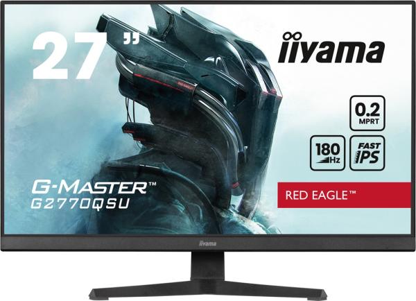 27" iiyama G2770QSU-B6:IPS, WQHD, DP