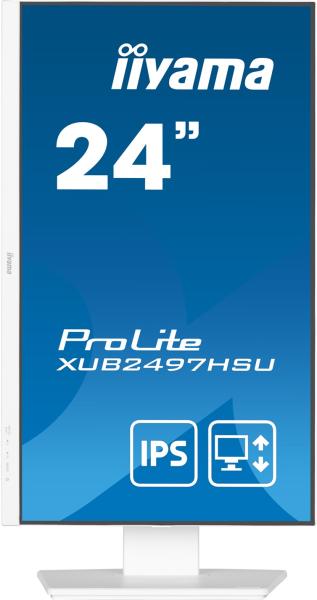 iiyama ProLite XUB2497HSU-W2 23, 8" IPS FHD 100Hz 1ms White 3R 