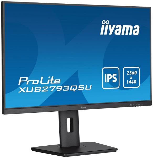 iiyama ProLite/ XUB2793QSU-B7/ 27"/ IPS/ QHD/ 100Hz/ 1ms/ Black/ 3R 