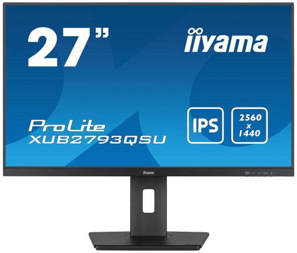 27" iiyama XUB2793QSU-B7: IPS, QHD, HDMI, DP, HAS