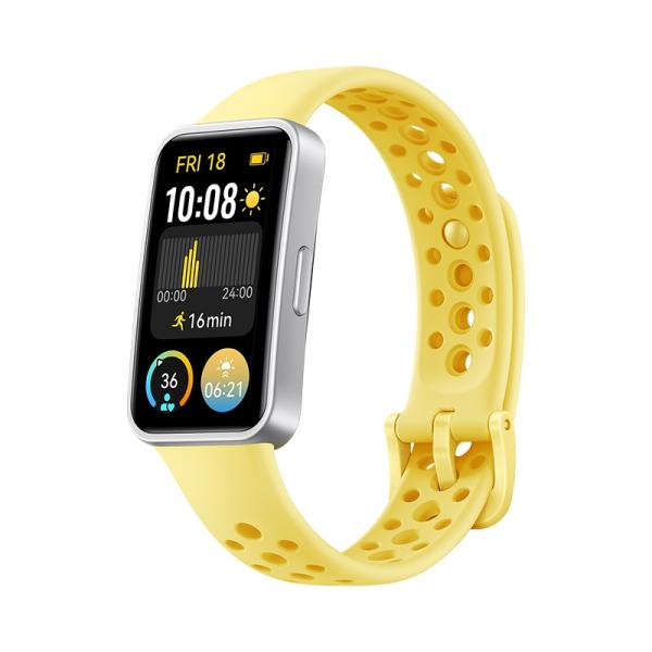Huawei Band 9/ Silver/ Šport Band/ Lemon Yellow