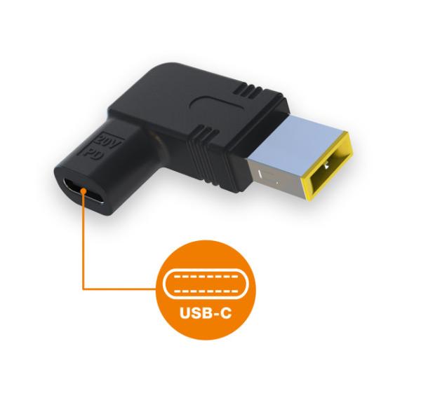 Aligator USB-C napájacia redukcia 11 x 4, 5 mm pre notebooky Lenovo 
