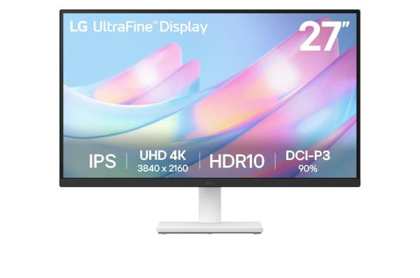 LG/ 27US500-W/ 27"/ 4K UHD/ White