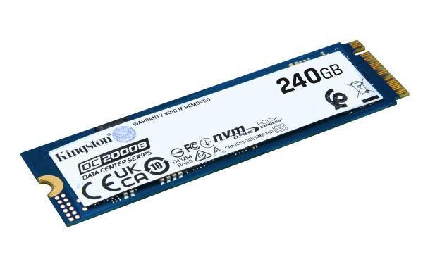 Kingston 240GB SSD DC2000B PCIe Gen4 x4 NVMe M.2 2280 ( r4500MB s, w400MB s ) 