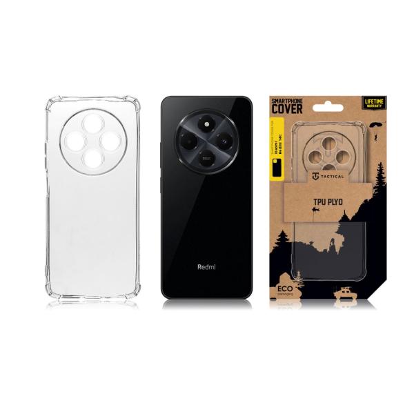 Tactical TPU Plyo Kryt pre Xiaomi Redmi 14C Transparent 