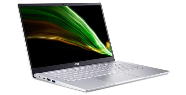 Acer Swift 3/ SF314-43-R97J/ R7-5700U/ 14"/ FHD/ 16GB/ 512GB SSD/ RX Vega 8/ bez OS/ Silver/ 2R 