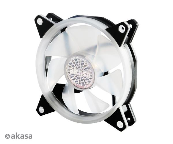 prídavný ventilátor Akasa Vegas R7 LED 12 cm RGB
