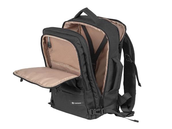 Batoh pre nb Natec CAMEL LIGHT 15.6", 19 L, čierna 