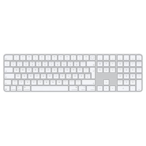 Magic Keyboard Numeric Touch ID - Nemecko - White