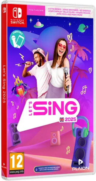 NS - Let&quot;s Sing 2025 ( bez mikrofónov )