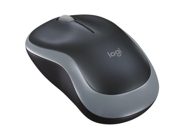 myš Logitech Wireless Mouse M185 nano, šedá