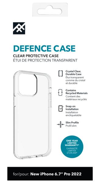 ZAGG Cases Defence iPhone 14 Pro Max priehľadný 