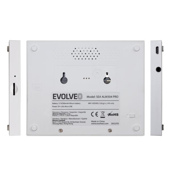 EVOLVEO Alarmex Pro,  chytrý bezdrátový Wi-Fi/ GSM alarm 