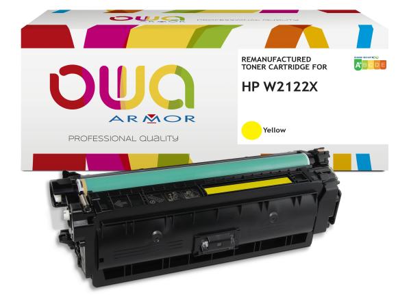 OWA Armor toner kompatibilný s HP W2122X, 10000st, žltá/ yellow