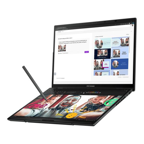 ASUS Zenbook Duo 14 OLED/ UX8406CA-OLED068X/ U9-285H/ 14"/ 2880x1800/ T/ 32GB/ 2TB SSD/ Arc 140T/ W11P/ Gray/ 2 