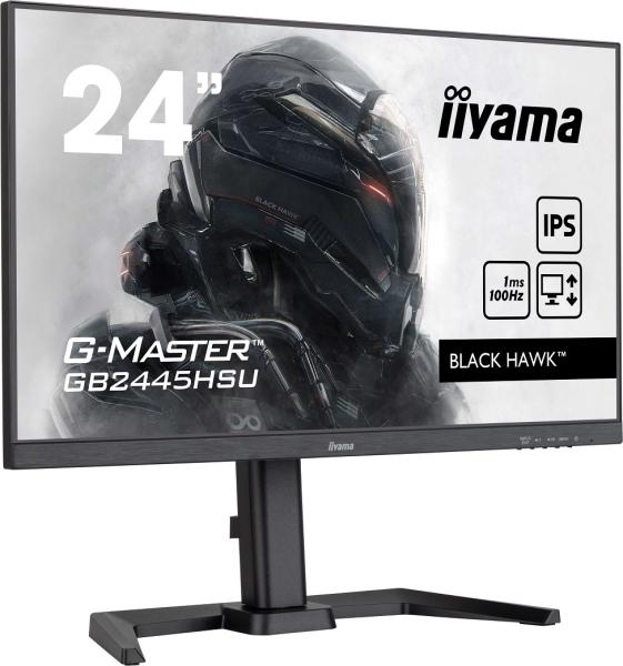 24" iiyama GB2445HSU-B2:IPS, FHD, HDMI, DP, HAS 