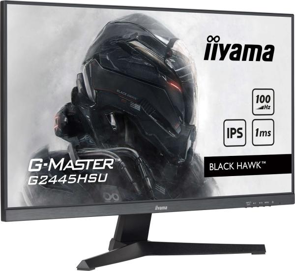 iiyama G-Master/ G2445HSU-B2/ 23, 8"/ IPS/ FHD/ 100Hz/ 1ms/ Black/ 3R 