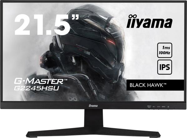 22" iiyama G2245HSU-B2: IPS, FHD, HDMI, DP, repro