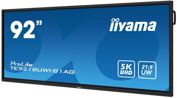 92" iiyama TE9218UWI-B1AG:VA, UW5K, Android, USB-C 