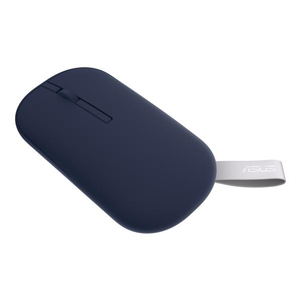 ASUS Marshmallow MD100/ Cestovná/ Optická/ 1 600 DPI/ USB+BT/ Modrá 