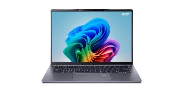 Acer Swift Go 14/ AI SFG14-01-X2KK/ SD-X1P-42-100/ 14, 5"/ WUXGA/ 16GB/ 1TB SSD/ Adreno/ W11H/ Gray/ 2R