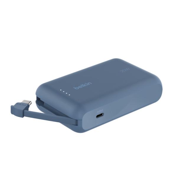 Belkin 10k powerbanka PD 20W USB-C, modrá 