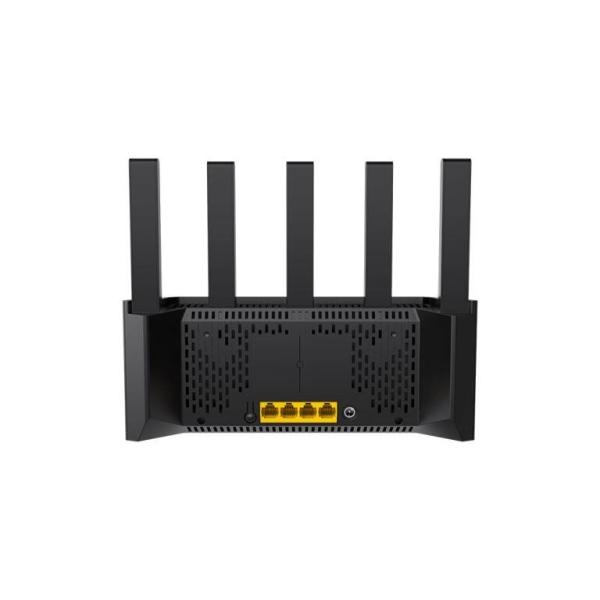 Tenda TX2L Pro AX1500 WiFi 6 Mesh Router, 1x GWAN, 3x GLAN, IPv6, 5x 6dBi anténa, WPA3, CZ App 