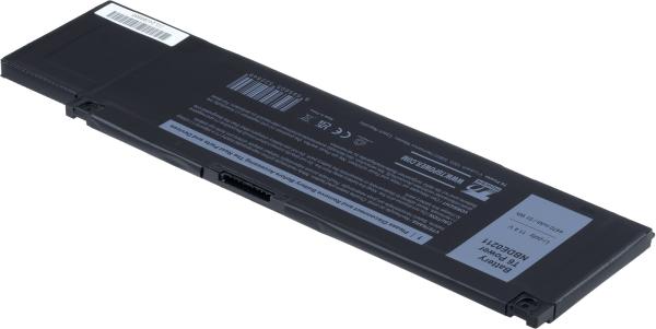 Batéria T6 Power Dell G3 15 3500, 3590, G5 15 5500, Inspiron 14 5490, 4470mAh, 51Wh, 3cell, Li-pol 