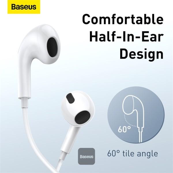 Baseus Encok H17/ Jack/ Biela 
