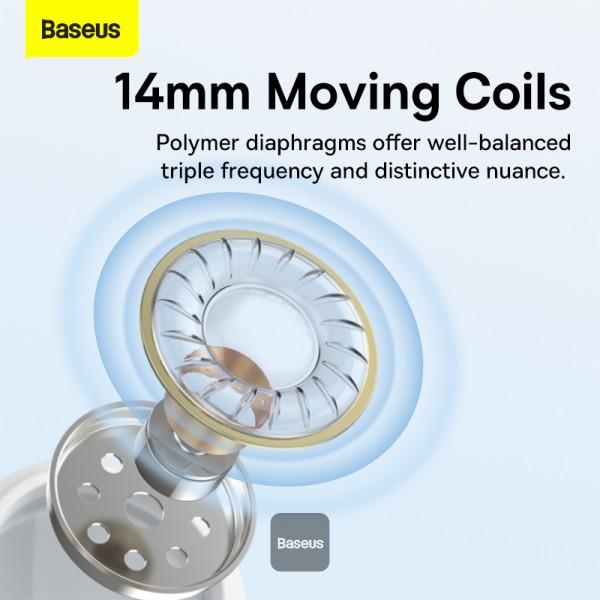 Baseus Encok C17/ USB-C/ Biela 