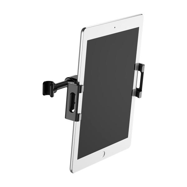 Baseus univerzálny držiak na opierku hlavy pre tablety a mobilné telefóny čierny 