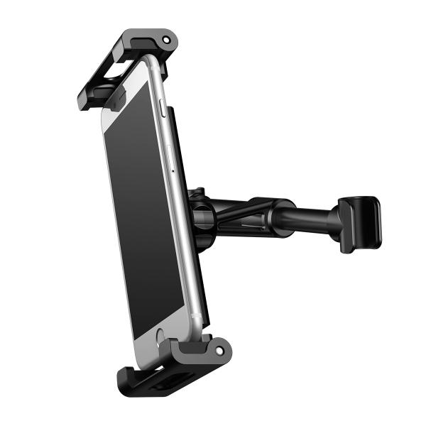Baseus univerzálny držiak na opierku hlavy pre tablety a mobilné telefóny čierny 