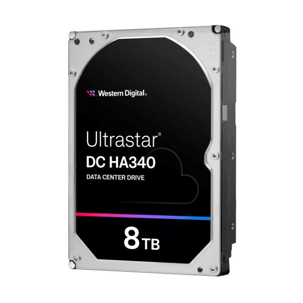 WD Ultrastar DC HA340/ 8TB/ HDD/ 3.5"/ SATA/ 7200 RPM/ 5R 
