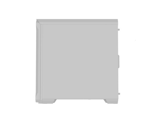 Počítačová skriňa Genesis IRID 503 ARGB LITE/ Mini Tower/ Transpar./ Biela 
