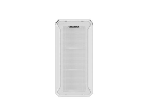 Počítačová skriňa Genesis IRID 503 ARGB LITE/ Mini Tower/ Transpar./ Biela 