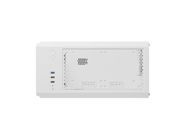 Počítačová skriňa Genesis IRID 503 ARGB LITE/ Mini Tower/ Transpar./ Biela 