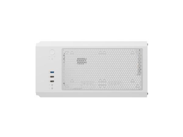 Počítačová skriňa Genesis IRID 503 ARGB LITE/ Mini Tower/ Transpar./ Biela 
