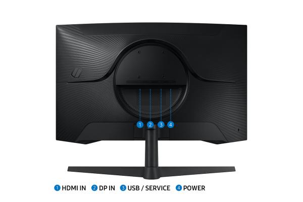 Samsung Odyssey G5/ LS27CG554EUXEN/ 27"/ VA/ QHD/ 165Hz/ 1ms/ Black/ 2R 