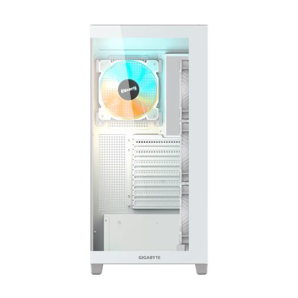 GIGABYTE C500 PANORAMIC STEALTH ICE/ Midi Tower/ Transpar./ Biela 